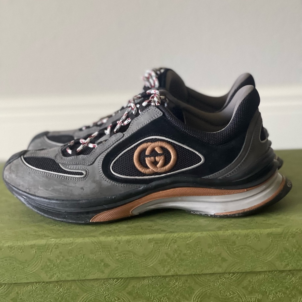Authentic Mens Gucci Run Sneaker Size (UK/AU 8.5)